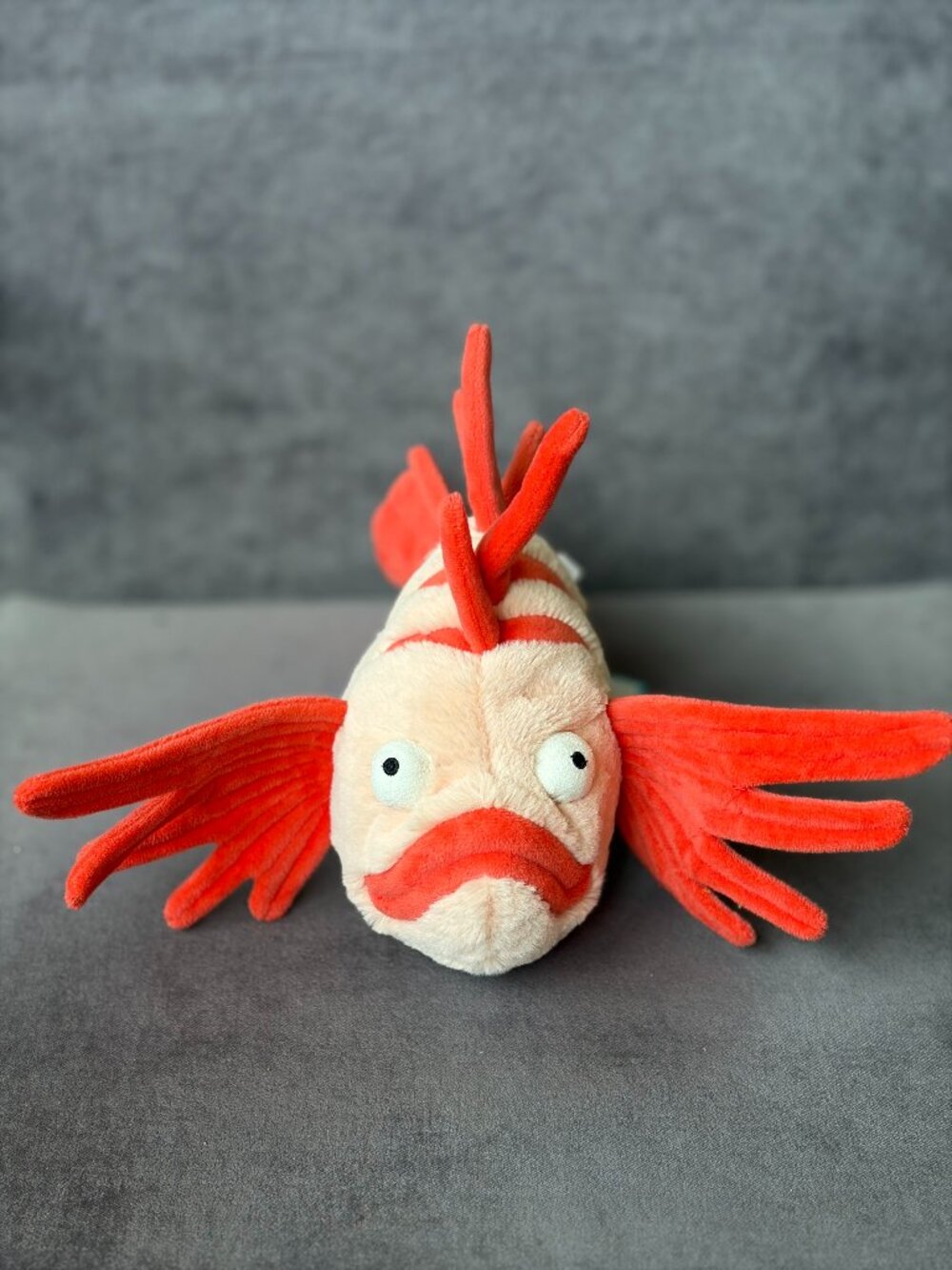 Jellycat Lois Lionfish Stuffed Animal Plush Toy NWT